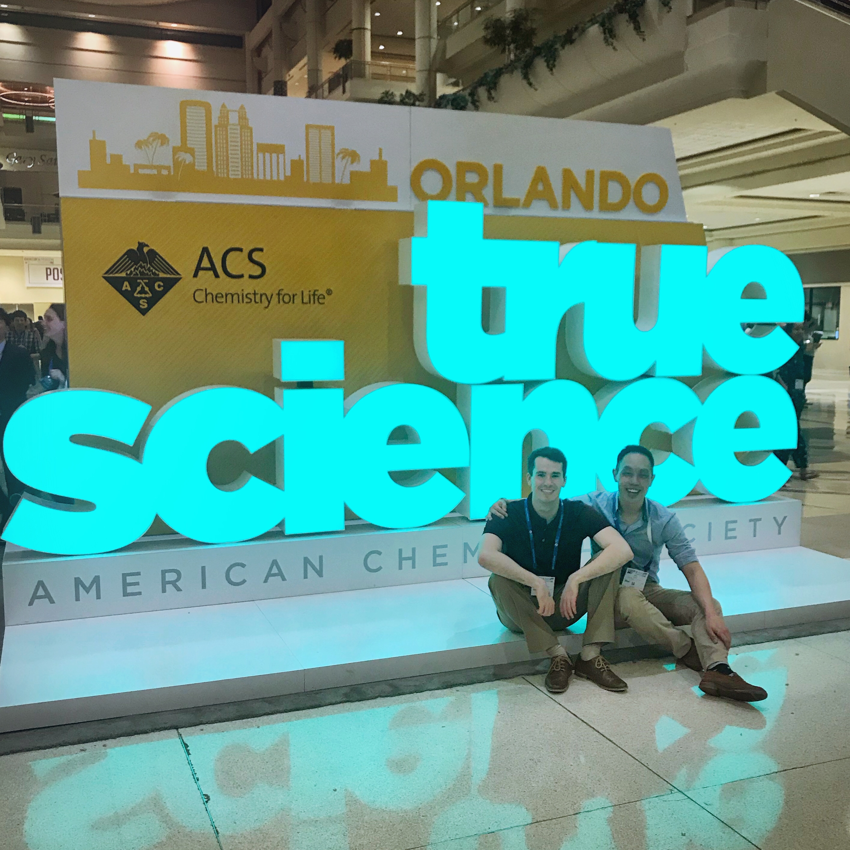 Joseph and Jeff at ACS2019